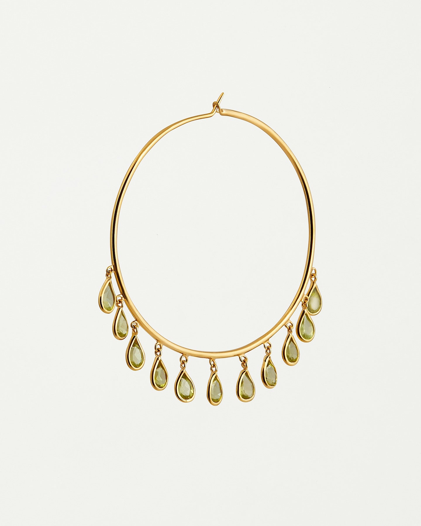 RATU 18K Gold plated Earrings with Peridots