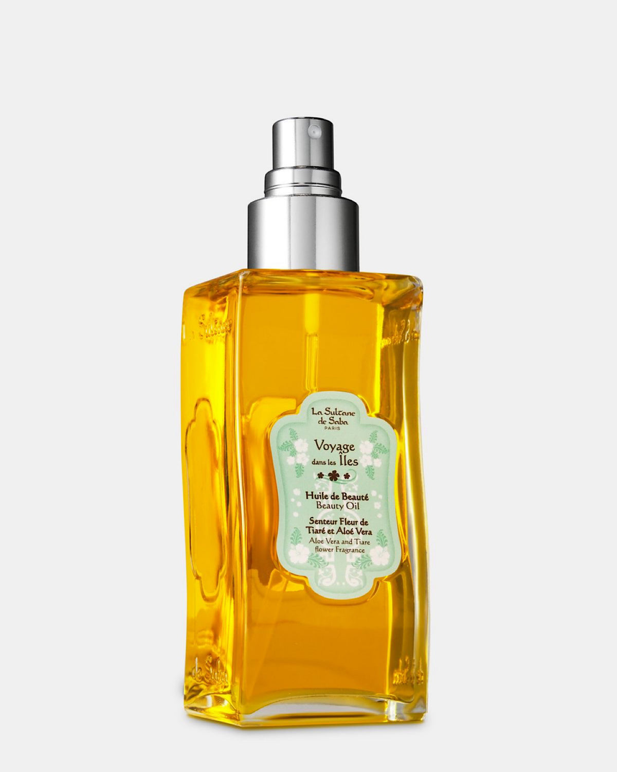 Beauty Oil Tiara Flowers and Aloe Vera