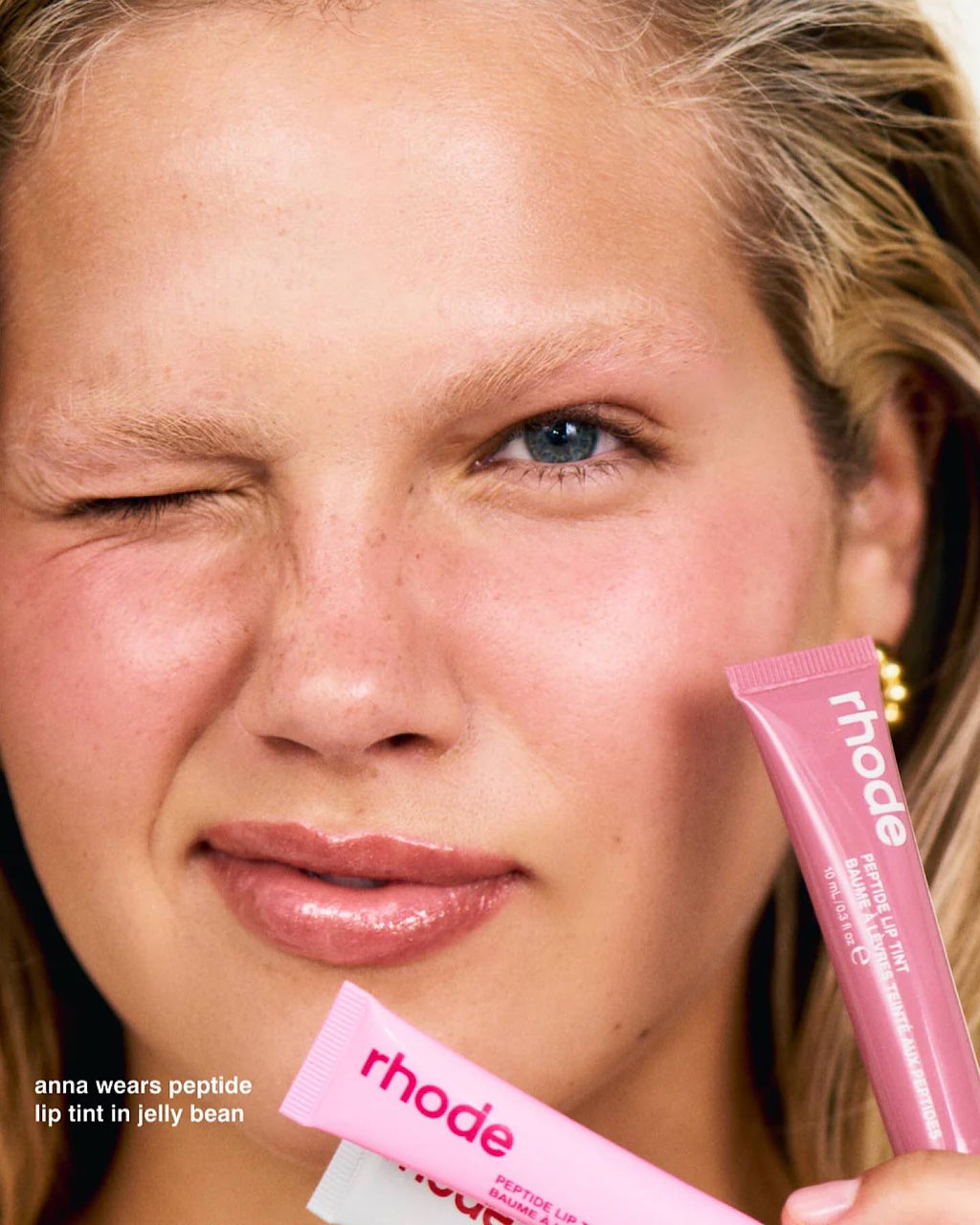 RHODE SKIN The Peptide Lip Trio - STRAWBERRY GLAZE, JELLY BEAN, SALTY TAN