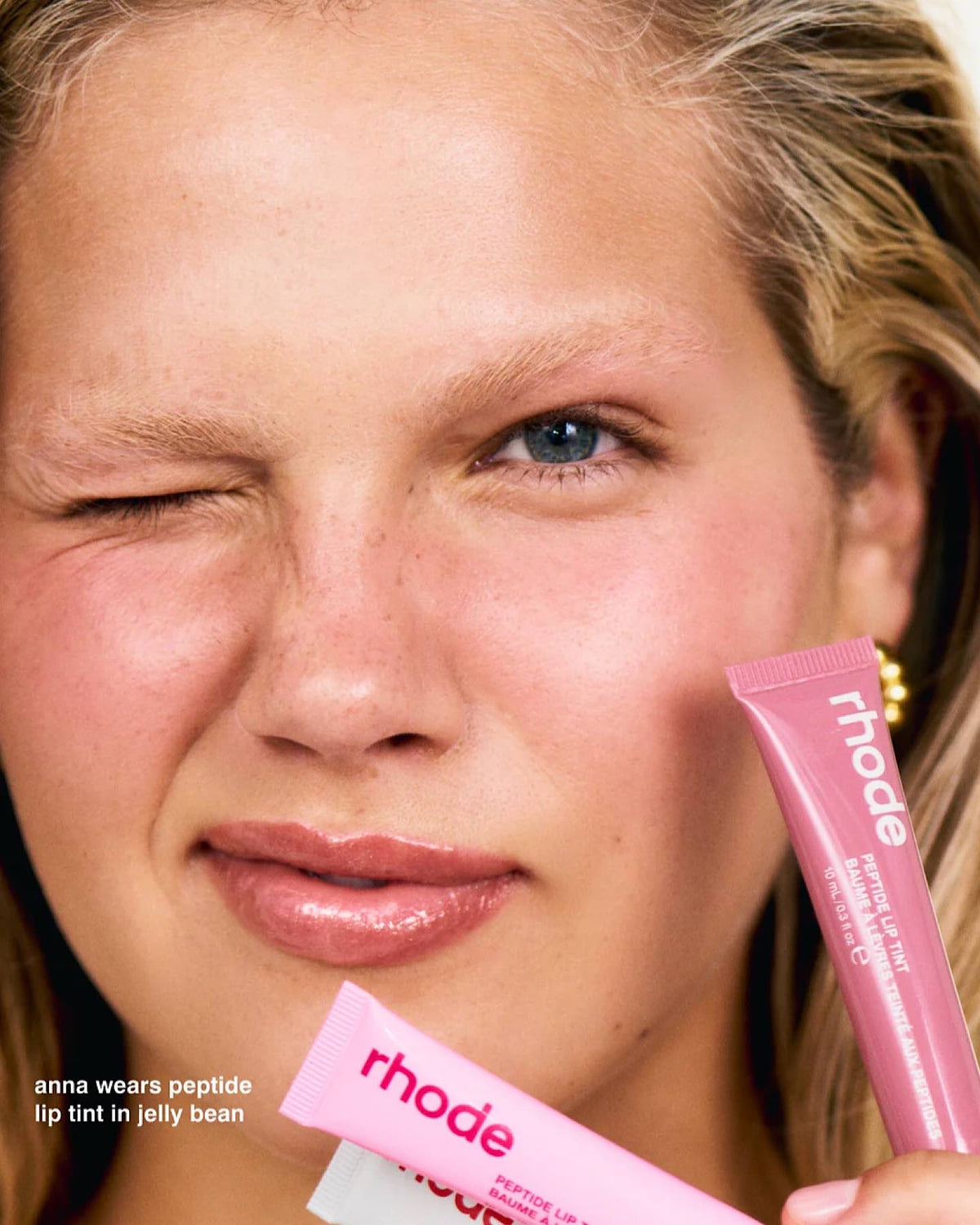 RHODE SKIN The Peptide Lip Trio - STRAWBERRY GLAZE, JELLY BEAN, SALTY TAN