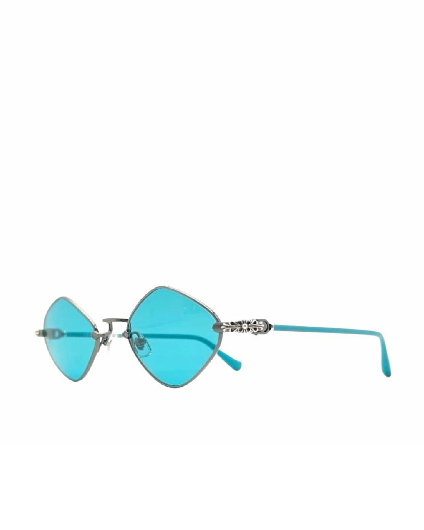 Chrome Hearts Sunglasses Diamond Dog Midnight Blue
