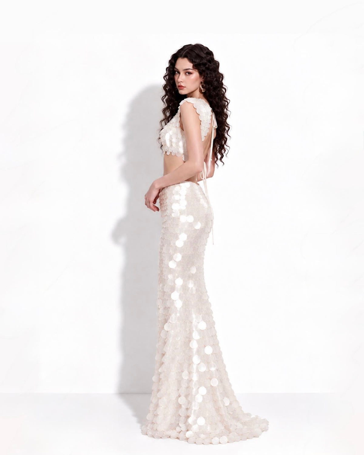 White fish dress