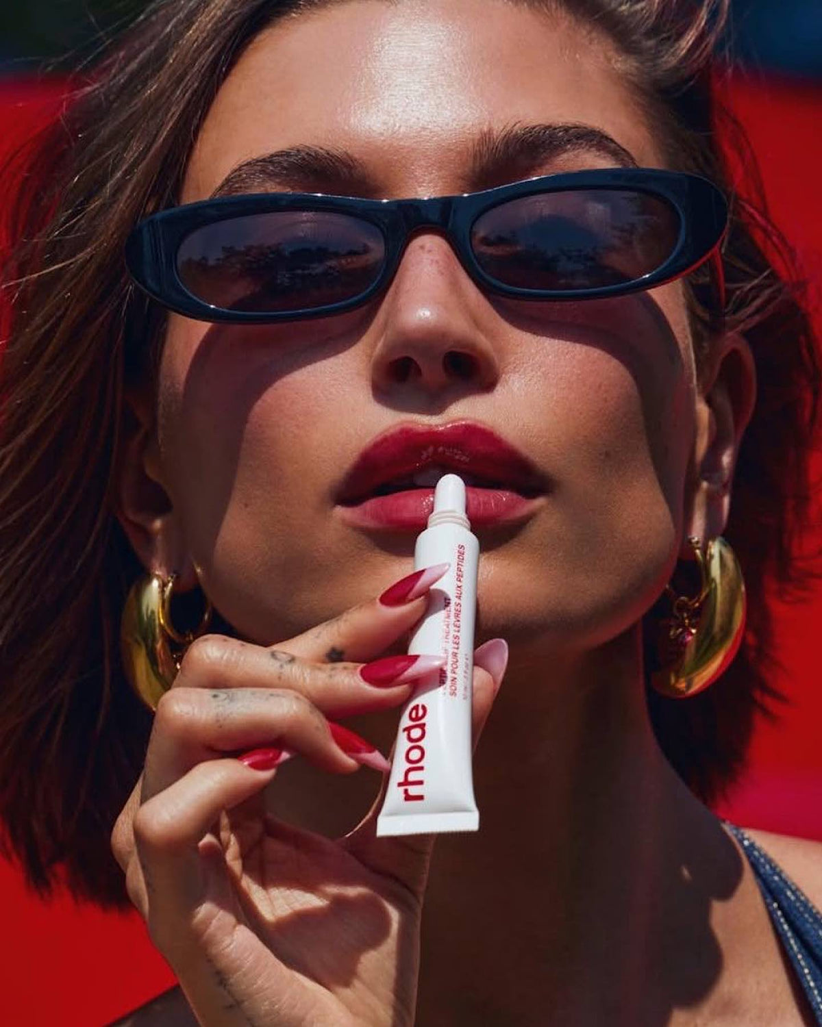 Peptide lip treatment strawberry