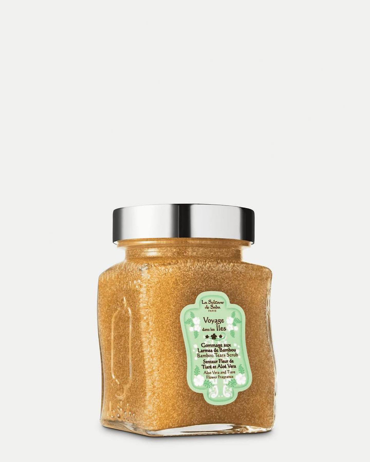 Bamboo Tears Body Scrub Aloe Vera and Tiare Flower