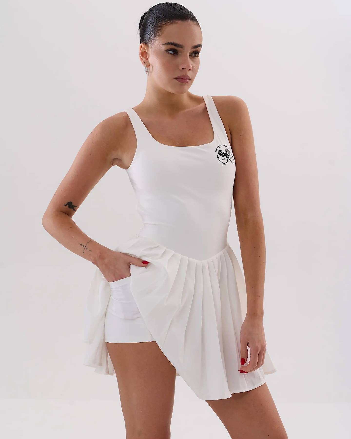 Umi ballet dress - white