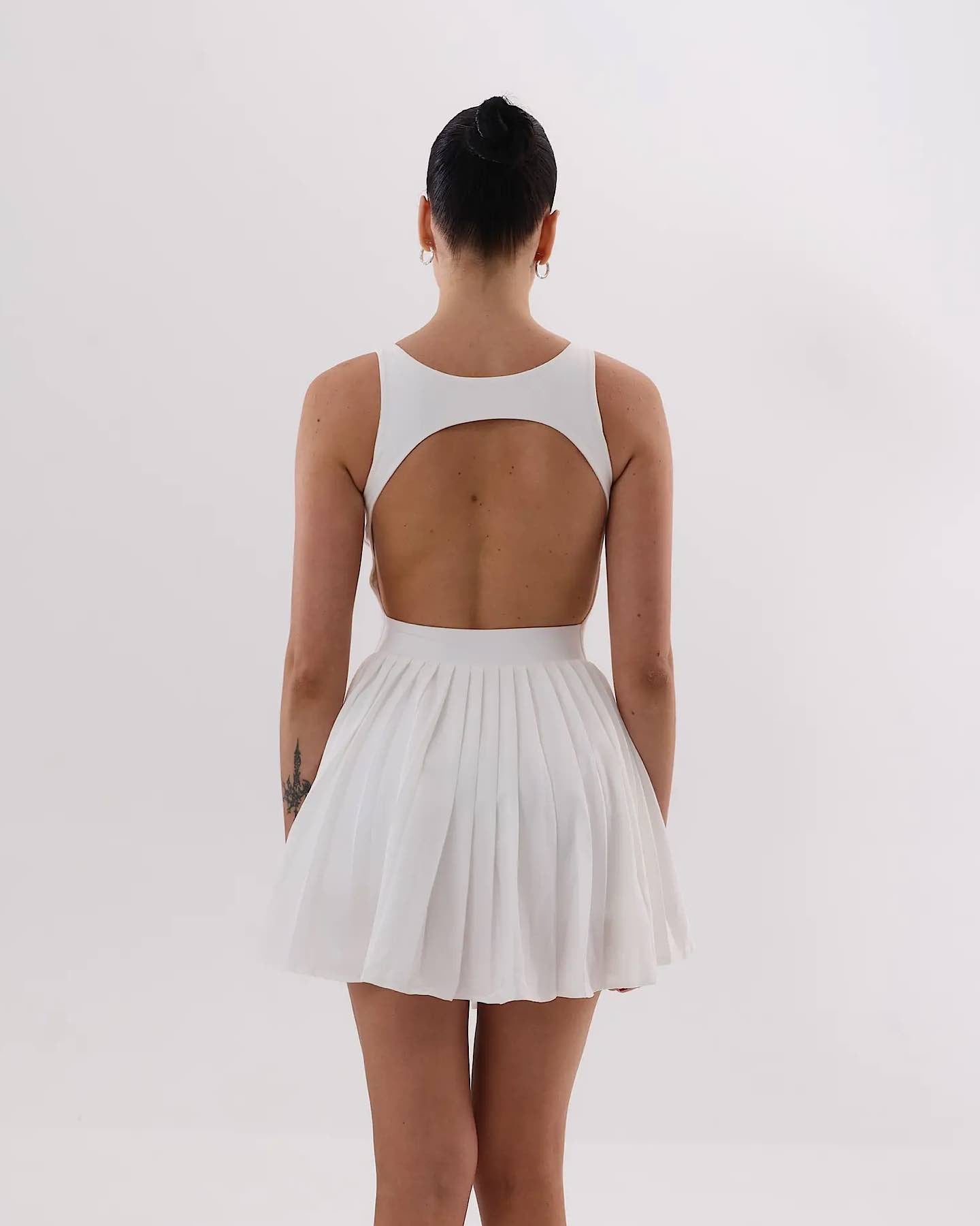 Umi ballet dress - white