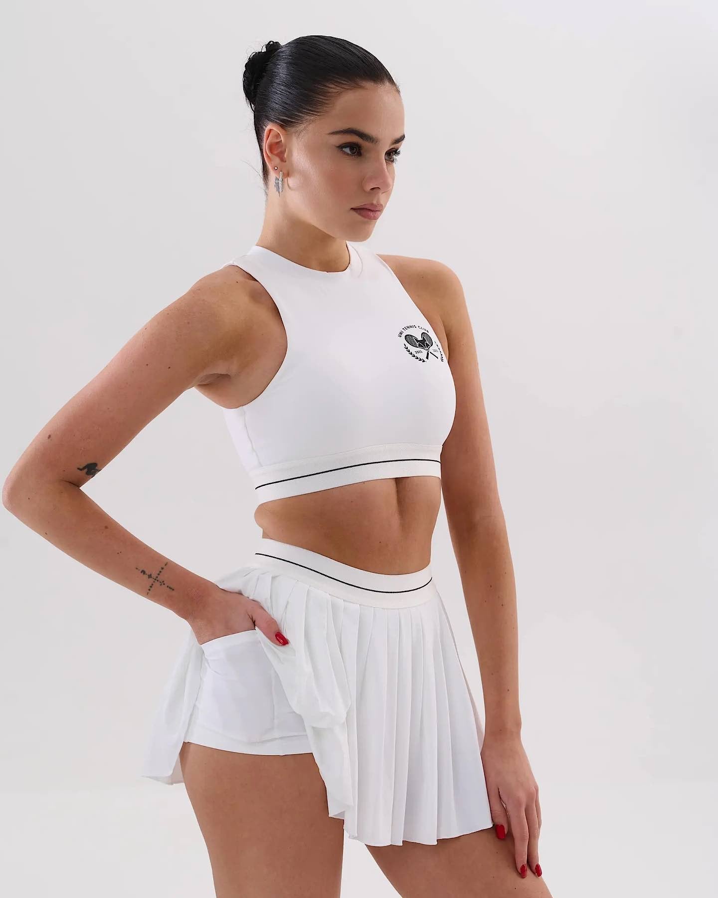 Umi dash skirt - white