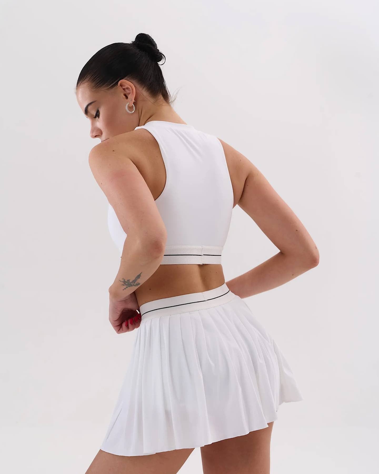 Umi dash skirt - white