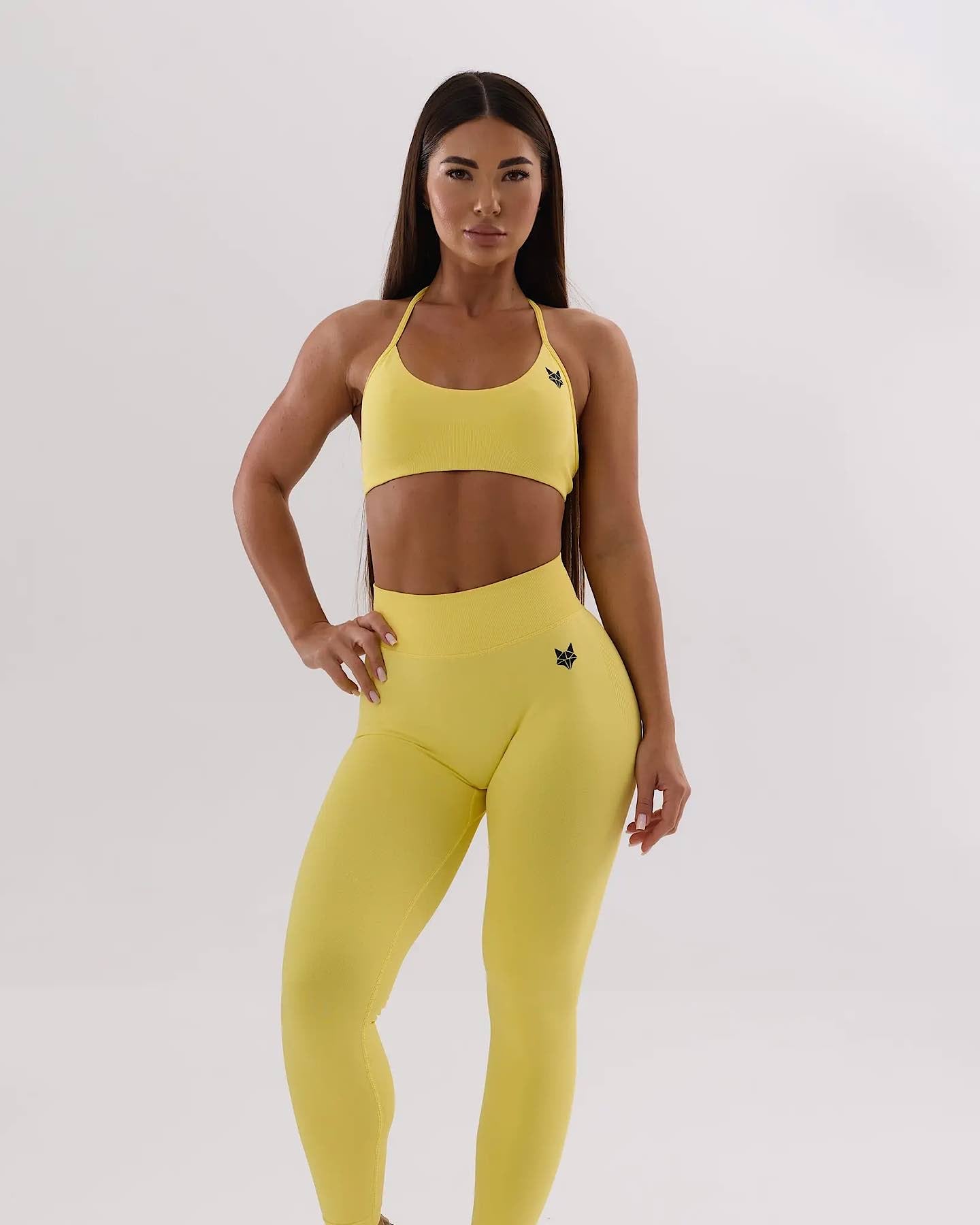 Umi x-back bra top - sunbeam