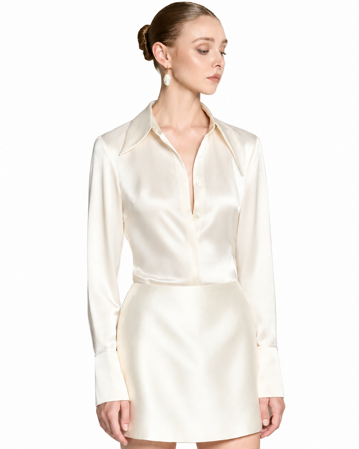 Eclat Taffeta Mini skirt