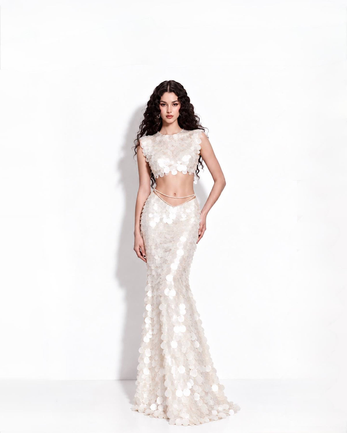 White fish dress