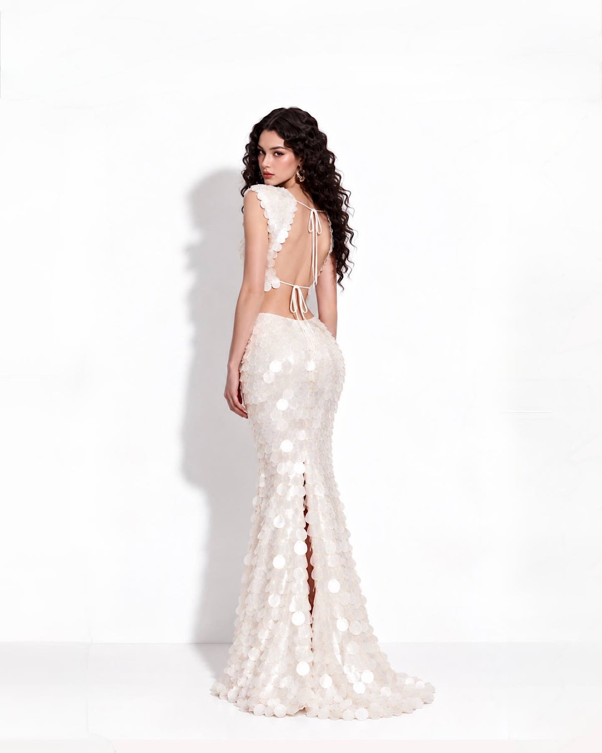 White fish dress