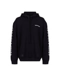 Chrome Hearts black hoodie crafted from premium heavyweight cotton with signature logo detailing and a relaxed fit.
