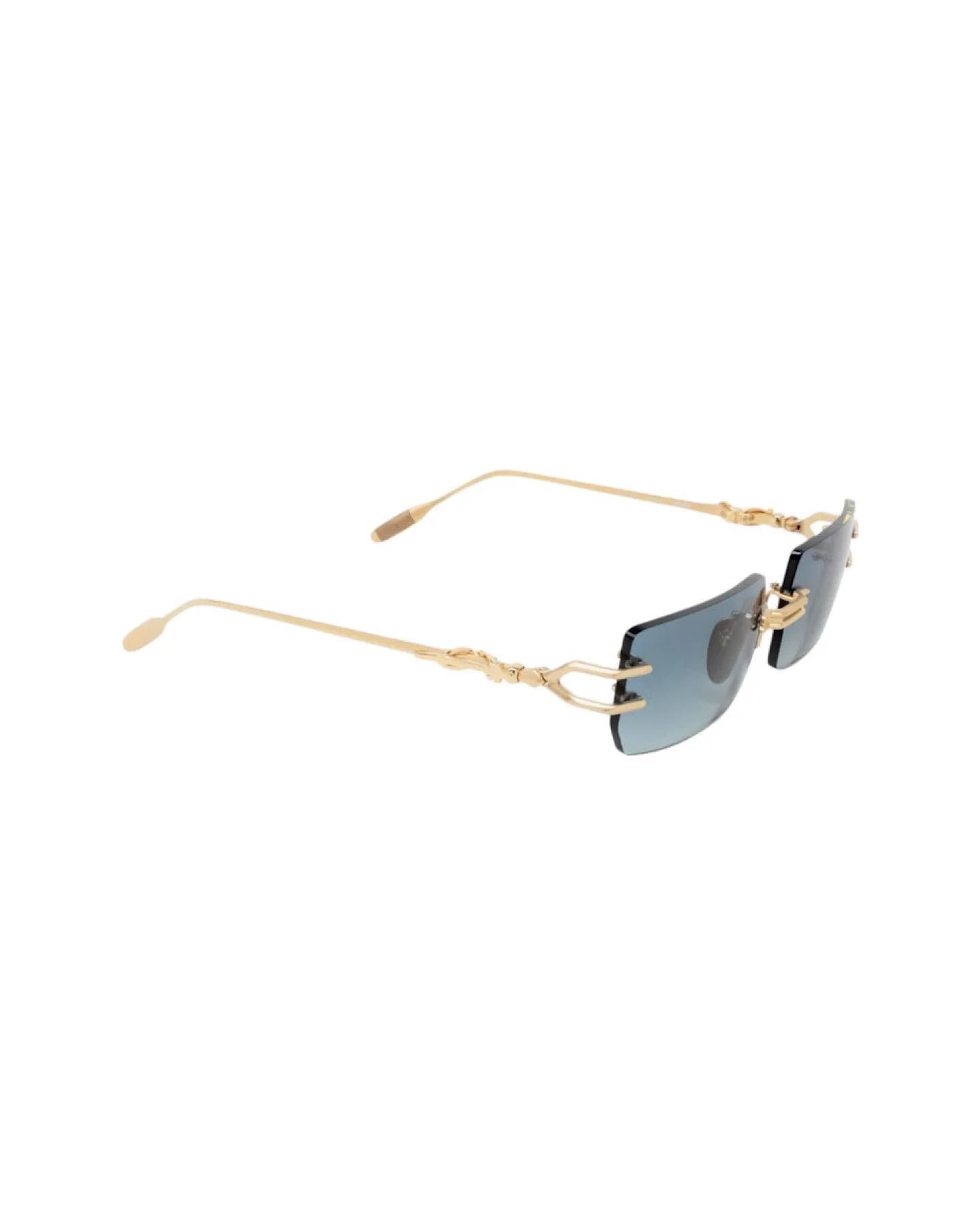 Chrome Hearts Lordie Sunglasses E56 Shiny Silver Gold