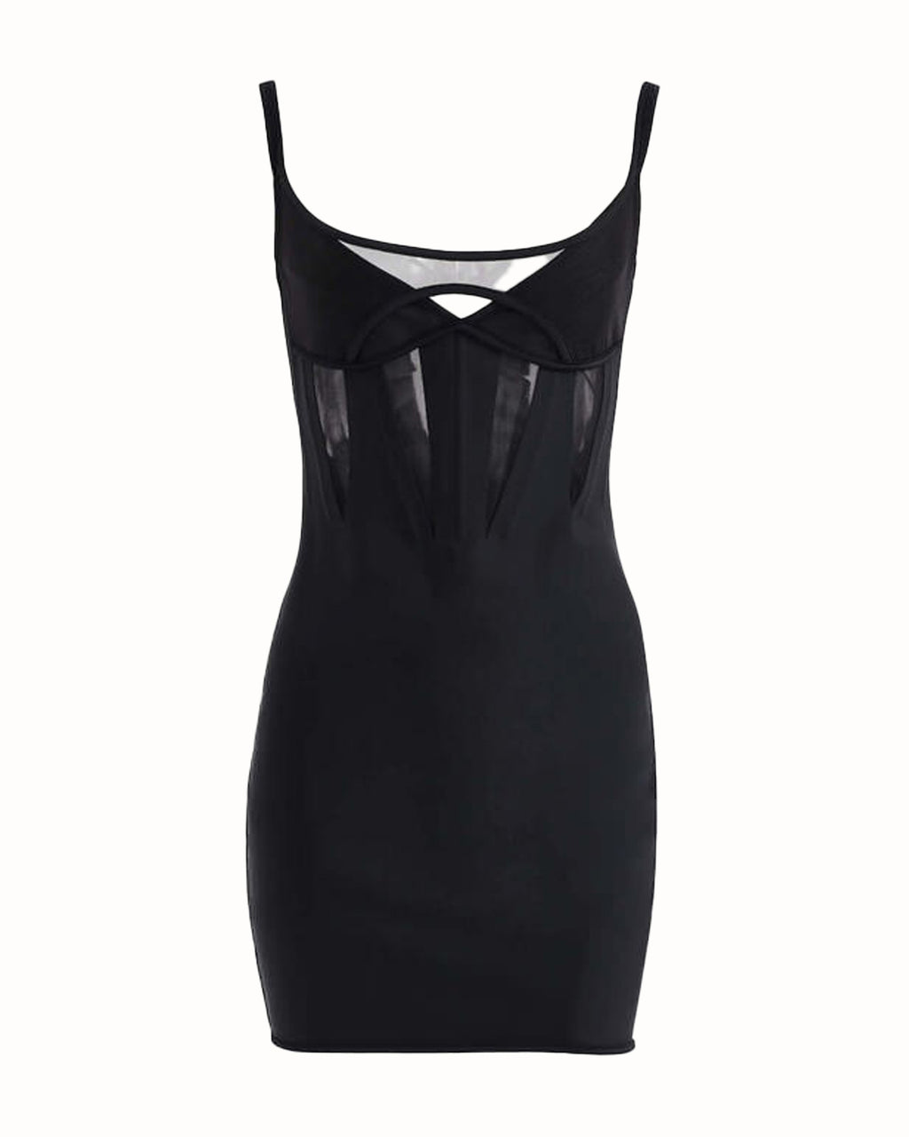 Mugler x H&M Black Bodycon Dress – Pre-Owned | Dubai